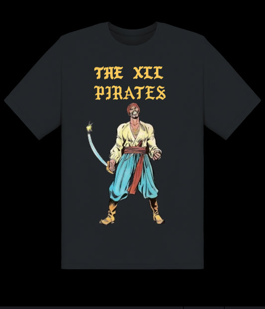 12 Pirates Roman numeral T-shirt